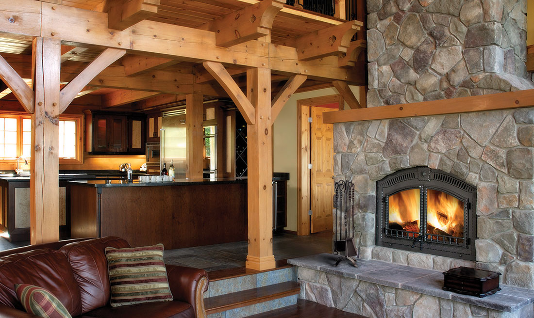 Napoleon NZ6000 high country fireplace