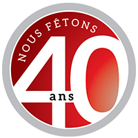 40 ans logo